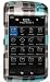Blue Checkered Burberry Design Snap-On Protector Case Faceplate for Blackberry Storm 9530