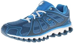 K-Swiss Men's Tubes Run 130 P Running Shoe,Moroccan Blue/Brilliant Blue,13 M US