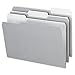 Pendaflex 435013GRA Interior File Folders, 1/3 Cut Top Tab, Legal, Gray, 100/Box