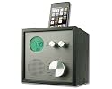SuperSonic SC-7SP Vintage AM/FM Radio Alarm Clock iPod Dock + Speaker