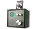 SuperSonic SC-7SP Vintage AM/FM Radio Alarm Clock iPod Dock + Speaker