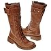 Wanted Women's Queen Lace Up Boot ,Tan,8.5 M US