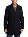 Levis Men’s Wool Melton Top Coat, Grey, Small