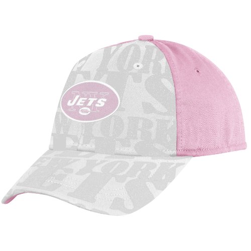 NFL Women's Fan Gear Team Color Slouch Adjustable Hat - EQ57W (New York Jets, One Size Fits All)