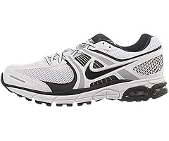 Nike Mens Shoes 407641-100 M 12 Air Max Moto+ 8 White-Neutral Grey-Black Performance Running 