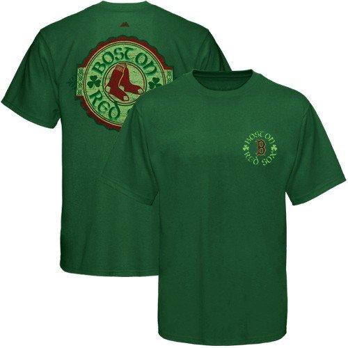 Boston Red Sox Shirts : Majestic Boston Red Sox Kelly Green Tried and True Shirts