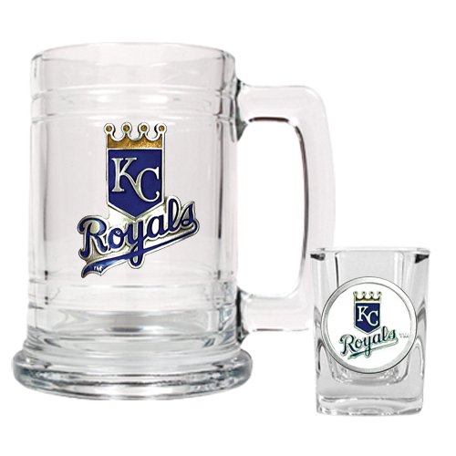 Kansas City Royals Beer Mug And Shot Glass Boilermaker Set