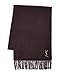 Yves Saint Laurent Men's Embroidered Logo Scarf