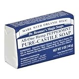 Dr. Bronner's Magic Soaps Pure-Castile Soap, All-One Hemp Peppermint, 5-Ounce Bars