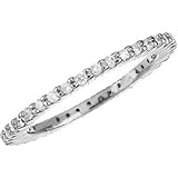 Platinum Diamond Eternity Band - 0.50 Ct. - Size 6