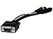NEW VGA to TV CONVERTER S-VIDEO+RCA OUT CABLE ADAPTER (only for graphic card have TV Out function)