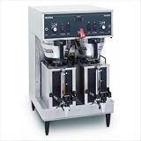 BUNN 20900.0008 Dual 120/208V 1SET Mechanical-Plastic Funnel Brewer with Portable Server