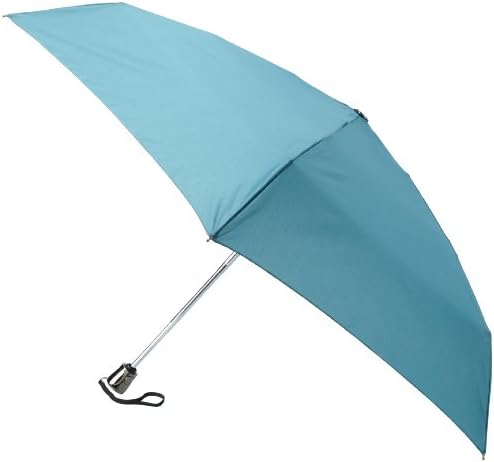 ShedRain Umbrellas Super Slim Mini Auto Open And Close Umbrella, Teal, One Size