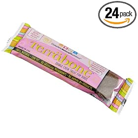 Complete Natural Nutrition Terrabone Fresh Breath Daily Treat for Dogs, 2.23-Ounce Regular Size Bones (Pack of 24)