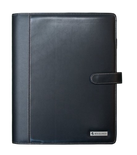 AT-A-GLANCE Executive Fashion Weekly/Monthly Planner, 8 x 11 Inches, Black, 2011 (70-NF81-05)