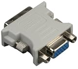 Produkt-Bild: mumbi DVI Adapter (DVI-I zu VGA) DVI 24+5 zu VGA Adapter - Digital auf Analog Adapter f&uuml;r Grafikkarten, Beamer, und Monitore TFT (Crt)