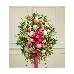 Deepest Sympathies Standing Spray - Pastel - Medium