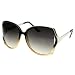 Designer Inspired Large Square Womens Fashion Oversized Mod Sunglasses