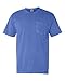Comfort Colors Mens Pigment-Dyed Shirt 6030 - X-Large - Flo Blue