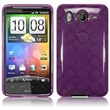Fosmon Protective TPU Skin Case with Circle Design for HTC Inspire 4G / HTC ....