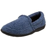 ACORN Women's TLC Moc Slipper Denim,Large 8-9 M US