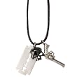 BICO AUSTRALIA JEWELRY (MX10) OFFICER CUT SKULL - EVERY DEED'S RETRIBUTION