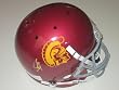 Carson Palmer Autographed USC Trojans Schutt Deluxe Replica Full Size Football Helmet, 2002 Heisman Trophy Winner, Proof Photo
