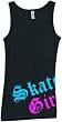 Skater Girl Longer Length Ladies Tank