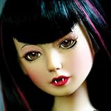 16-Inch Vinyl Ball-Jointed Vampire-Costumed Doll: Once Bitten, Twice Shy Delilah Noir by Ashton Drake