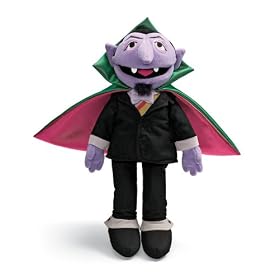 Gund Sesame Street The Count doll with cape by Gund