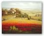 Fields of Red and Gold I by Eugene LaPorte 10" x 8" Art Print Poster