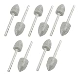 uxcell　ダイヤモンドポイント　3mm シャンク　10mmト　研削工具　10個