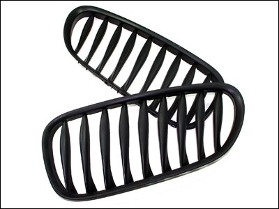 AutoTecknic Matte Black Front Grille - BMW E85/ E86 Z4 & Z4M Series On Sale