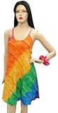 IMAGE OF Allover Tie Dye Salli Printed Ladies Top Baby Doll Sundress Lingerie L XMas Christmas Gift