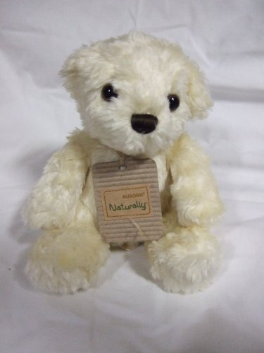 41pnR9CxGuL Aurora 7.5 Eco Teddy Bear (Ivory)