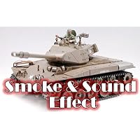 Smoking 1:16 RC US M41A3 Walker Bulldog Airsoft R/C Light Tank with Engine Sound and Machine Gun Sound