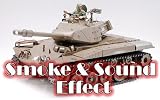 Smoking 1:16 RC US M41A3 Walker Bulldog Airsoft R/C Light Tank with Engine Sound and Machine Gun Sound