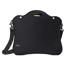 Built NY E-DP15-BLK 15.4-Inch Neoprene Laptop Portfolio for Dell (Jet Black)