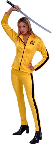 Adult Women's Kill Bill Costume (Size:Medium 4-6)