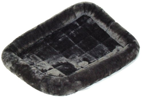 Midwest Quiet Time Gray Pet Bed 30 x 21