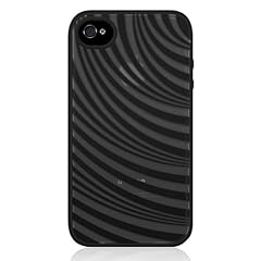 Belkin Essential 035 Silikonh�lle f�r Apple iPhone 4/4S schwarz/wei�
