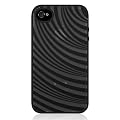 Belkin Essential 035 Silikonh�lle f�r Apple iPhone 4/4S schwarz/wei�