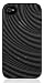 Belkin Essential 035 Silikonh�lle f�r Apple iPhone 4/4S schwarz/wei�