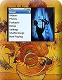 Van Gogh Art Design Apple iPod nano 3G (3rd Generation) 4GB 8GB Hard Case iJacket - Shock Absorbent Hard Protective Faceplate Cover + FREE Belt Clip Holster + FREE Lanyard + FREE Screen Protector