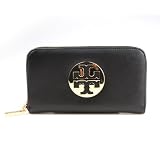 TORY BURCH 【トリーバーチ】 ラウンドファスナー長財布 /レザー本革（牛革）/ロングウォレット/本革のロゴエンブレムが目立つ大人なデザイン/上質なレザーで長持ち SE7EN