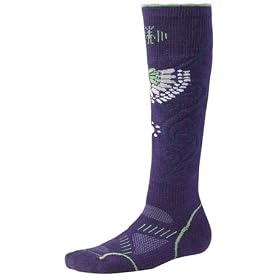 Womens PhD Snowboard Sock Medium - Imperial Purple