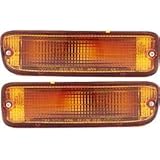 Evan-Fischer EVA2316513914 New Turn Signal Lights Corner Side Marker Park Lamps Set of 2 Driver & Passenger LH RH 8151035110, 8152035110 Pair