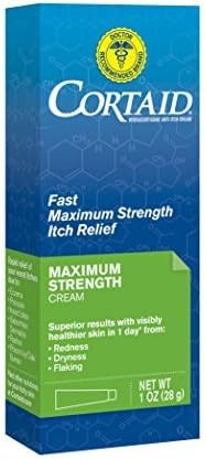 Cortaid Maximum Strength Cream, 1 Ounce - Buy Packs and SAVE (Pack of 4)