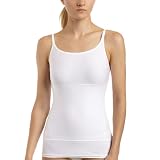 Flexees Women's Fat Free Dressing Tank Top,White,Large