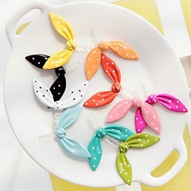 3.5mm Cute Rabbit's Ear Pattern Alloy Anti-dust Plug (Assorted Colors) ( Color : White )